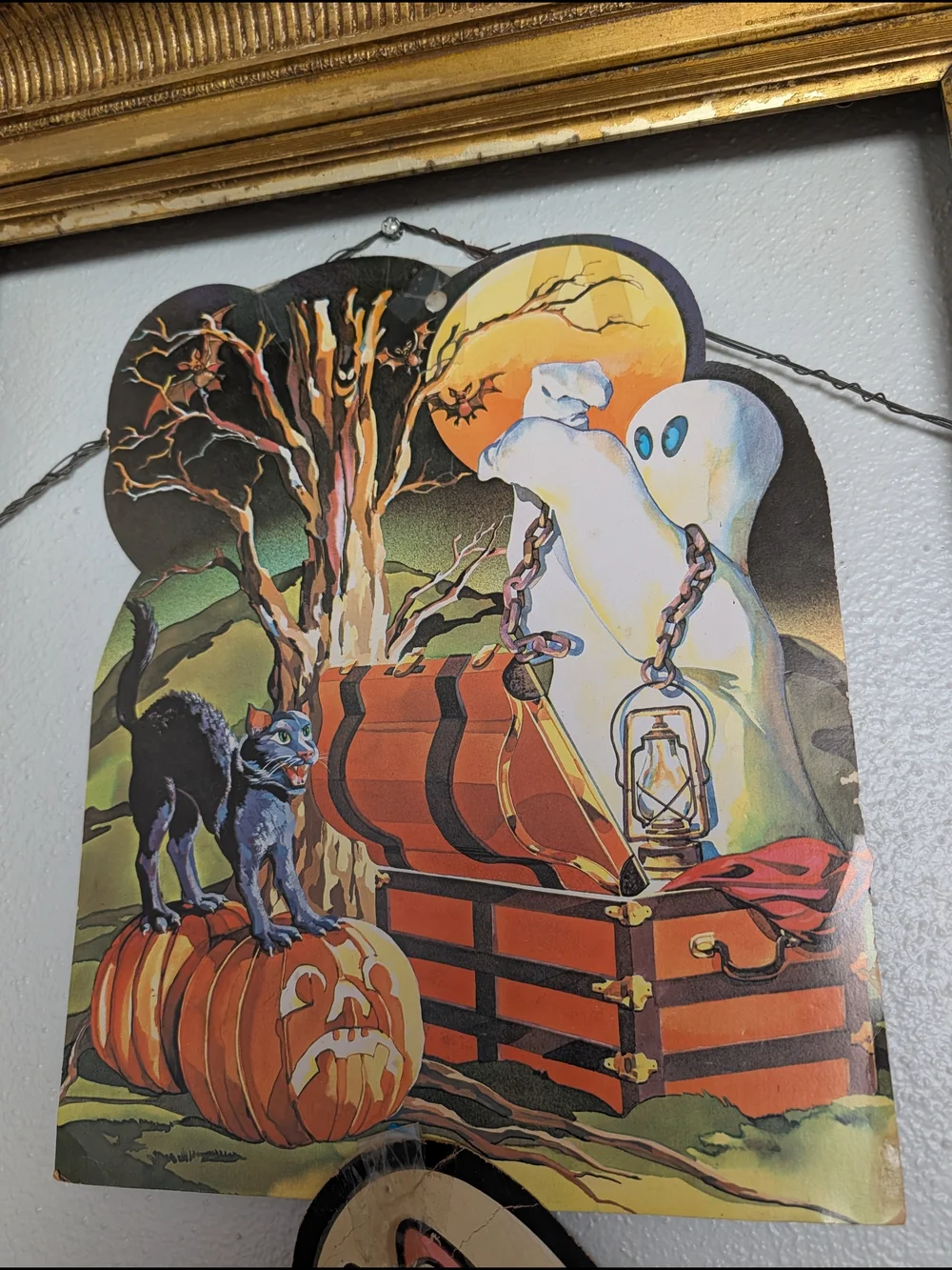 Vtg Lot 1950-70s Halloween Dicut Halloween Decor